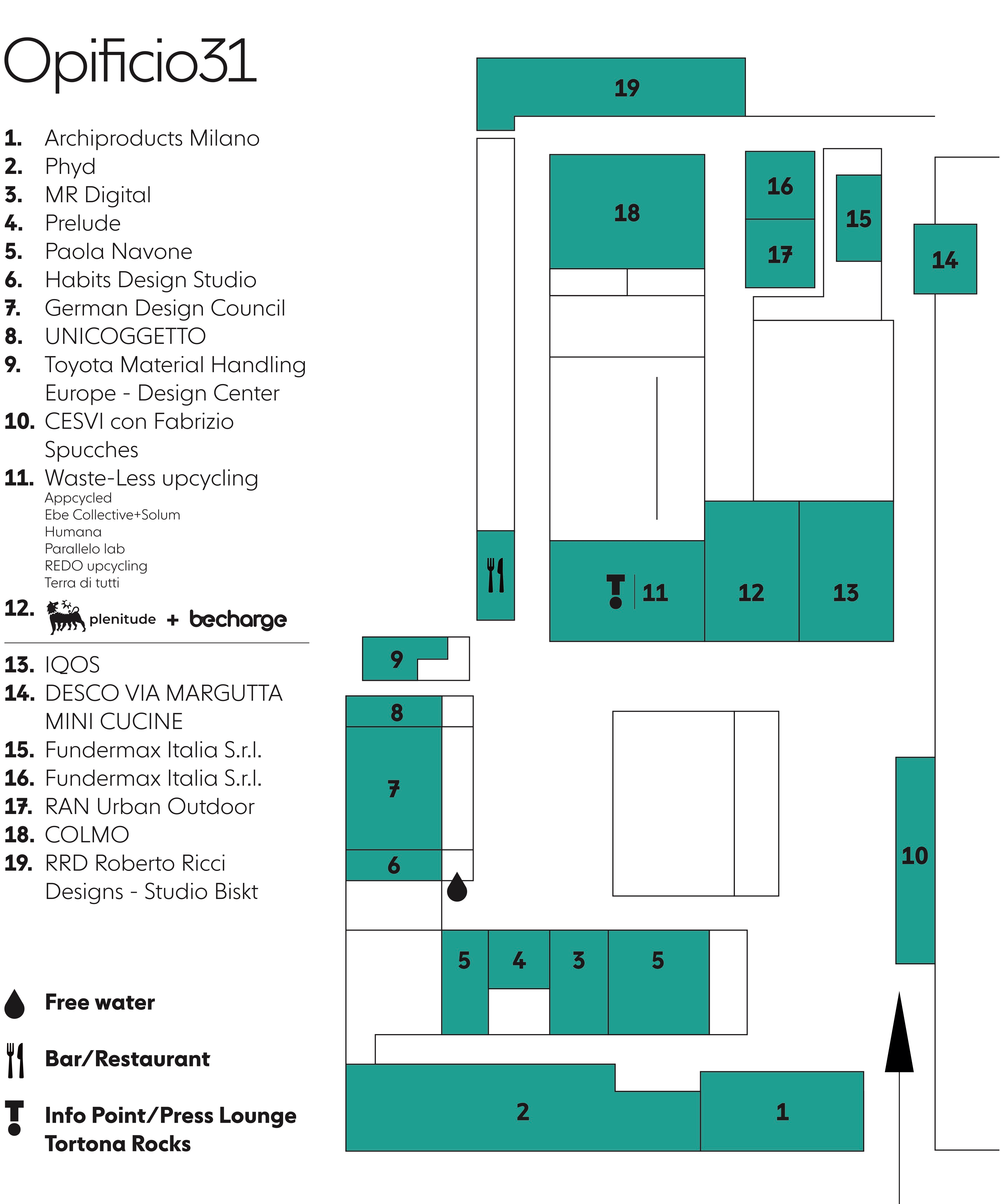 Mappa Opificio 31